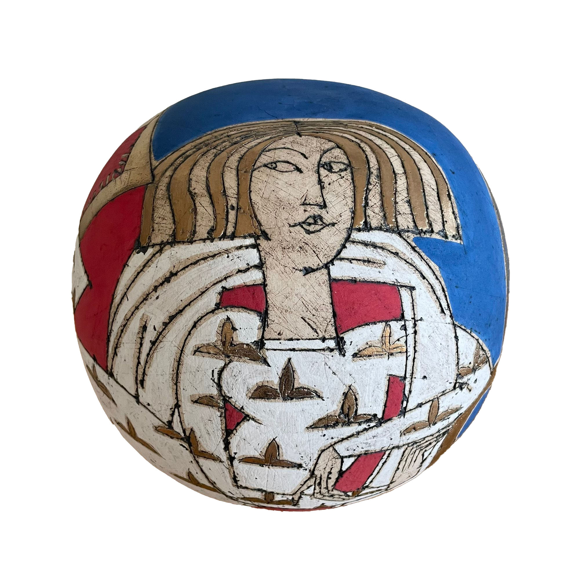 Nina Khemchyan, « La fontaine », Céramique, ø20 cm