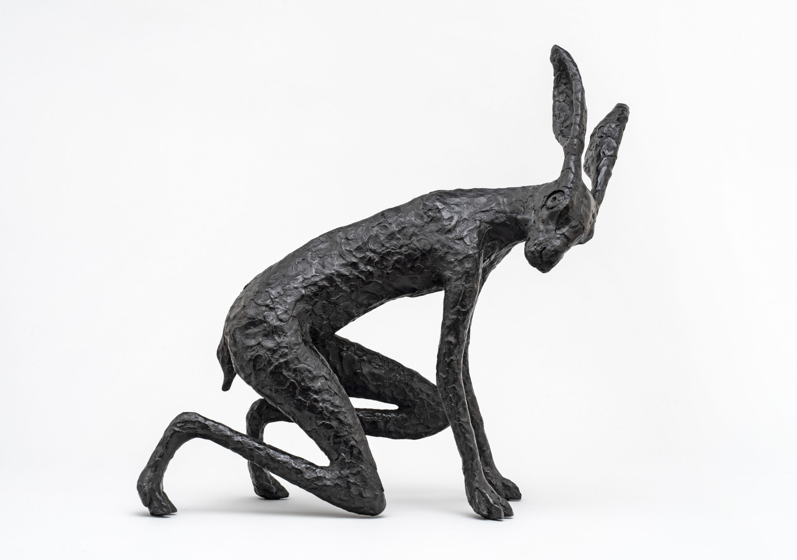 Pierre Voituirez, « A vos marques », Bronze, 41 x 54 x 18 cm