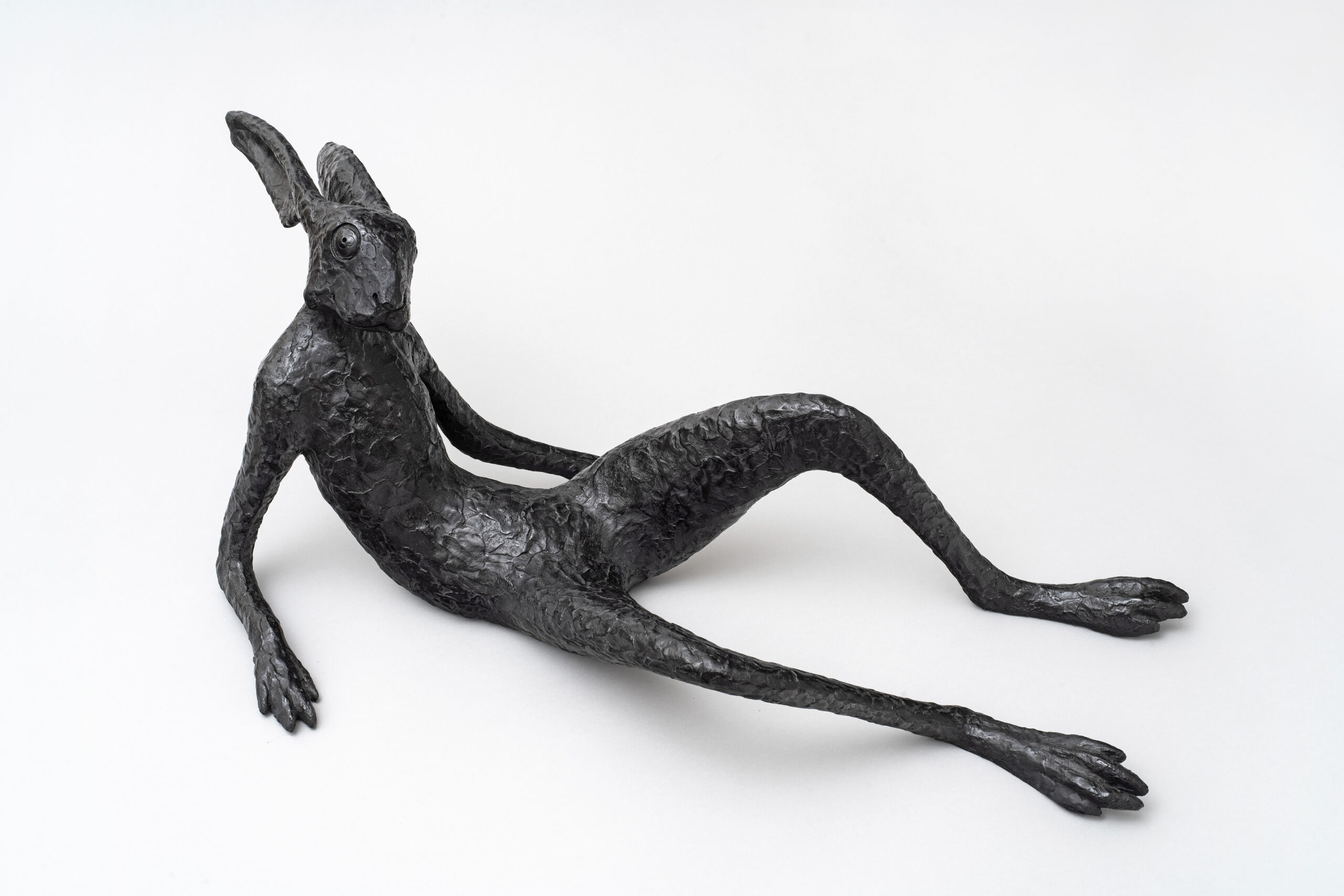 Pierre Voituirez, « Hase you which ? », Bronze, 30 x 65 x 45 cm
