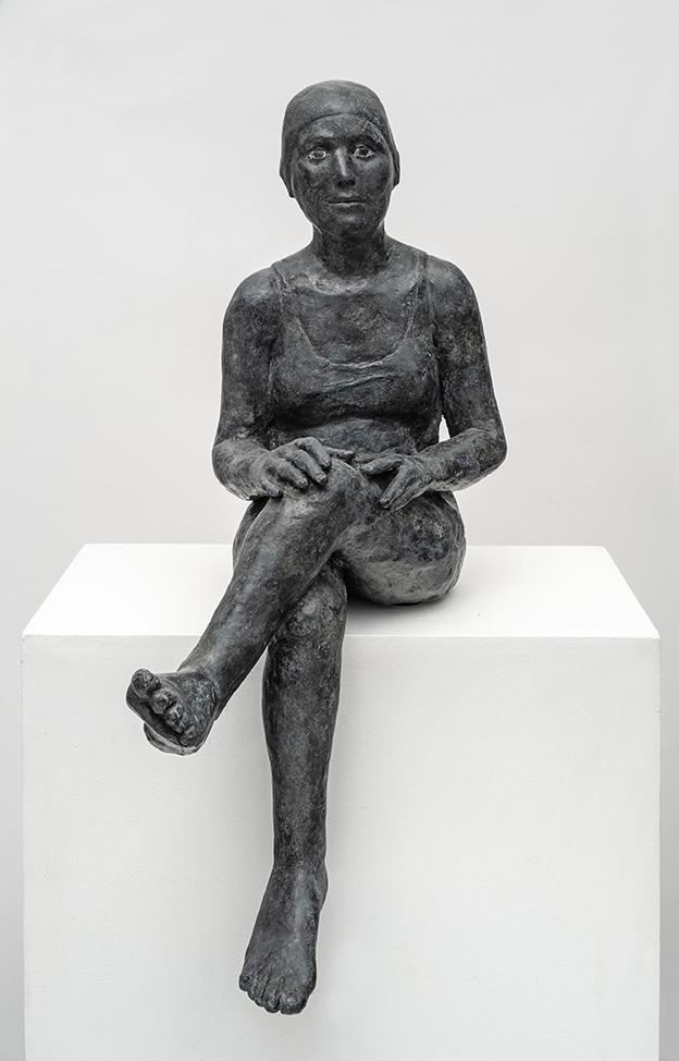 Agnès Baillon, « Romy », Bronze, Hauteur : 68 cm